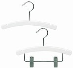 White Children's Wood Hangers