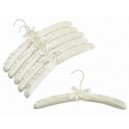 Satin Lingerie Hangers (Ivory)