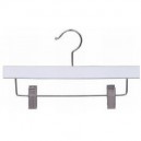 White 10" Children's Skirt/Pant Hanger