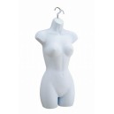 Ladies Hanging Torso Form (White)