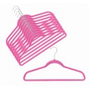 Slim-Line Pink Shirt/Pant Hanger