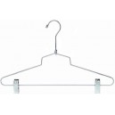 Metal Combination Hanger w/ Clips - 16" (No Loop)